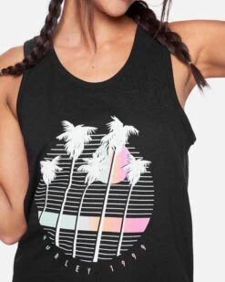 Caymans Perfect Scoop Tank Top -Honey Fashion Shop 3hcu2229 black 5
