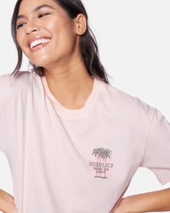 Tres Palms GF Crew Tee 12 Tres Palms GF Crew Tee -Honey Fashion Shop 3hcu2255 washed coral 5