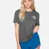Wailer Washed Girlfriend Crew 2 Wailer Washed Girlfriend Crew -Honey Fashion Shop 3hcz8589 thunder grey 1