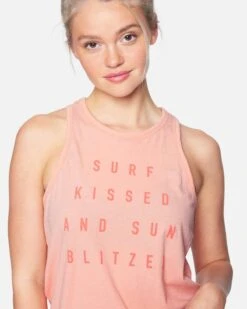 Surf Kissed Perfect Tank -Honey Fashion Shop 3hda2541 crimson bliss 5