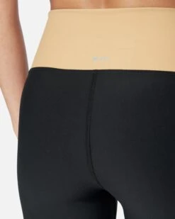 V-SHAPED COLORBLOCK LEGGING -Honey Fashion Shop 3hkp0655 caviar iced coffee 6