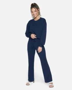 EASY FLARE PANT 11 EASY FLARE PANT -Honey Fashion Shop 3hkp0660 mood indigo 4