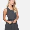 Fitted Waist Tank -Honey Fashion Shop 3hkt0229 vintage black 1 v2