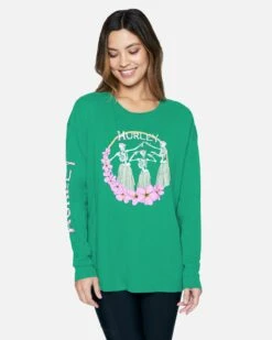 Hulaskel Oversized Long Sleeve Tee