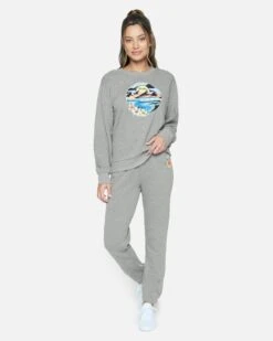 MAY FLEECE JOGGER 11 MAY FLEECE JOGGER -Honey Fashion Shop 3hp05080755 heather grey 4