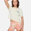 Waves For Days Washed Cropped Tee -Honey Fashion Shop 3hs1570247 seedpearl 1