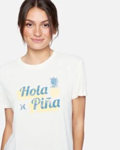 Hola Pina Washed Relaxed Girlfriend Tee 12 Hola Pina Washed Relaxed Girlfriend Tee -Honey Fashion Shop 3hs15901200 tofu 5