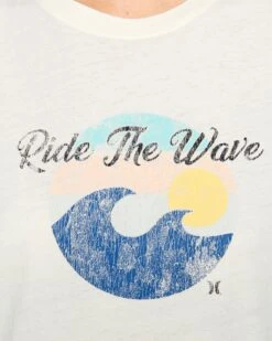 Ride N Waves Washed Relaxed Girlfriend Tee -Honey Fashion Shop 3hs1590139 tofu 5