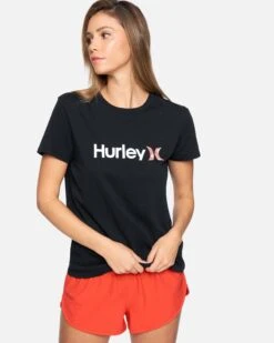 Oao Ditzy Washed Relaxed Girlfriend Tee 11 Oao Ditzy Washed Relaxed Girlfriend Tee -Honey Fashion Shop 3hs1590257 black 1