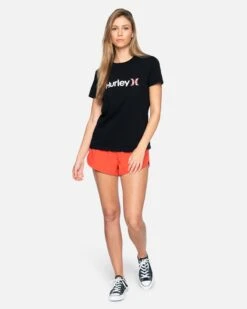 Oao Ditzy Washed Relaxed Girlfriend Tee 12 Oao Ditzy Washed Relaxed Girlfriend Tee -Honey Fashion Shop 3hs1590257 black 4