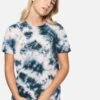 Melody Tie Dye Relaxed Girlfriend T-Shirt 1 Melody Tie Dye Relaxed Girlfriend T-Shirt -Honey Fashion Shop 3hs159b0304 black coral tie dye 1 v2