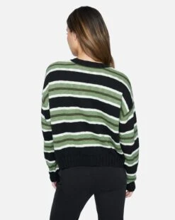 MORGAN PULLOVER SWEATER -Honey Fashion Shop 3hsl0621 caviar sweater 2