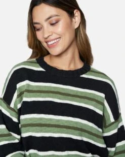 MORGAN PULLOVER SWEATER -Honey Fashion Shop 3hsl0621 caviar sweater 4