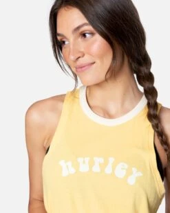 Retro Stoke Ringer Tank -Honey Fashion Shop 3ht01550189 cornsilk 5