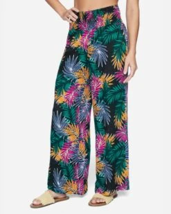 Pia Wide Leg Pant 10 Pia Wide Leg Pant -Honey Fashion Shop 3hwp0874 palm 3