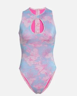 LoveShackFancy X Hurley - Under The Sea Moderate One Piece -Honey Fashion Shop HLSFO103 UNDER THE SEA 1