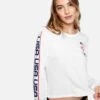 HURLEY USA Perfect Long Sleeve Tee 2 HURLEY USA Perfect Long Sleeve Tee -Honey Fashion Shop cu1432 white 3