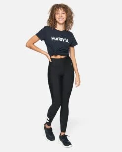 Honey Fashion Shop 38 HURLEY Block Party Hybrid Legging