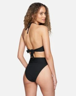 Baby Rib Moderate High Waist Bikini Bottom