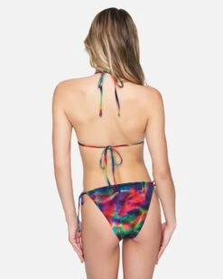 Nebula Cheeky Side Tie Bikini Bottom 9 Nebula Cheeky Side Tie Bikini Bottom -Honey Fashion Shop hb1177 nebula red multi 3