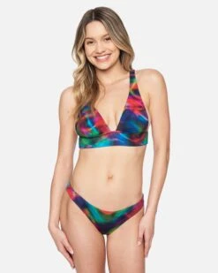 Nebula Moderate Bikini Bottom 8 Nebula Moderate Bikini Bottom -Honey Fashion Shop hb1178 nebula red multi 2