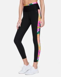 Max Isla Surf Legging -Honey Fashion Shop hb1275 black multi 3
