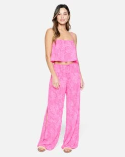 Jungle Walk Square Neck Swing Tank -Honey Fashion Shop hc0157 pink punch 4