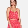 Star Struck Scoop Front Swing Tank -Honey Fashion Shop hc0209 red pepper 1
