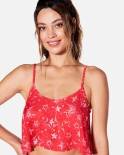 Star Struck Scoop Front Swing Tank 10 Star Struck Scoop Front Swing Tank -Honey Fashion Shop hc0209 red pepper 4
