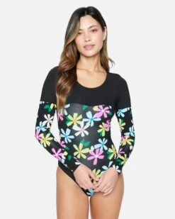 Best Seller 19 Daisy Pop Long Sleeve Surfsuit