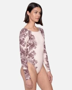 Max Hawaiian Lei Tie Back Surf Suit 14 Max Hawaiian Lei Tie Back Surf Suit -Honey Fashion Shop ho1128 seashell 3