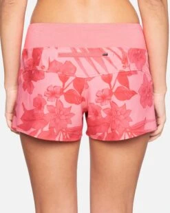Carissa Moore Collection Hawaiian Shadow 2.5" Soft Waistband Boardshorts -Honey Fashion Shop hs1027 coral kiss multi 3