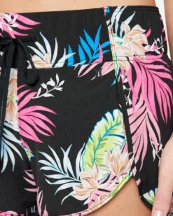 Hana Aquas 2.5" Boardshort 9 Hana Aquas 2.5" Boardshort -Honey Fashion Shop hs1075 black 4