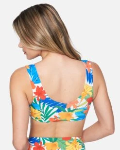 Beach Botanic Two Way Bikini Top -Honey Fashion Shop ht1174 beach botanic multi 3