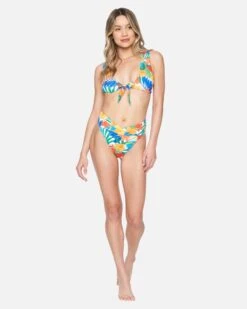 Beach Botanic Two Way Bikini Top -Honey Fashion Shop ht1174 beach botanic multi 4