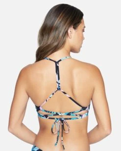 LOST PARADISE ADJUSTABLE BIKINI TOP -Honey Fashion Shop ht1204 lost paradise multi 3