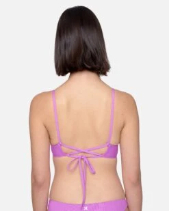 Solid Reversible Bralette -Honey Fashion Shop ht1235 violet electric pink 3