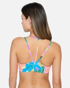 Max Isla Pull On Top -Honey Fashion Shop ht1253 violet 3