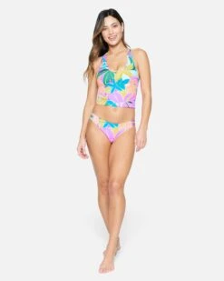 Max Isla Tankini -Honey Fashion Shop ht1279 violet 4