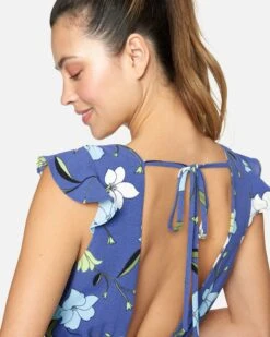 POPPY MIDI DRESS -Honey Fashion Shop hu008d3 dark blue 4