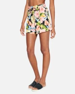 Sunset District Beach Short 11 Sunset District Beach Short -Honey Fashion Shop hu016sh3 black 3