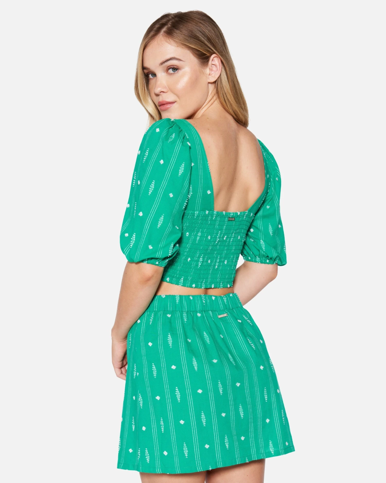 DIAMOND JACQUARD CROP TOP 4 DIAMOND JACQUARD CROP TOP - Image 2