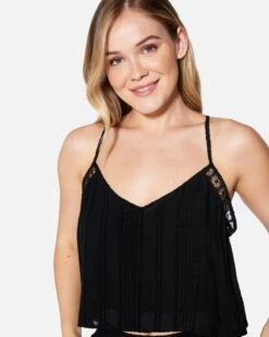 LUNA SWING TANK -Honey Fashion Shop hu024w3 black 4