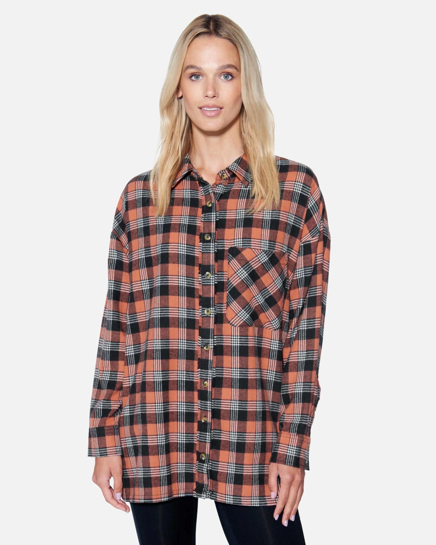 Austin Plaid Boyfriend Shirt 3 Austin Plaid Boyfriend Shirt