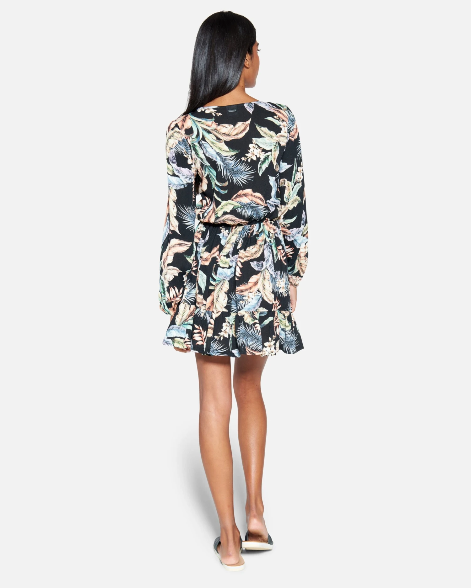 Wispy Leaves Scoop Mini Dress 4 Wispy Leaves Scoop Mini Dress - Image 2